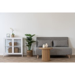 Sofa rozkładana Marlow 2 szara/ nogi naturalne ( Rozmiar: uniwersalny )