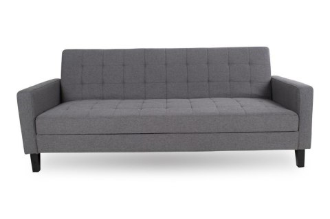 Sofa rozkładana Milton szara ciemna/ czarne nogi ( Rozmiar: uniwersalny )