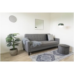 Sofa rozkładana Milton szara ciemna/ czarne nogi ( Rozmiar: uniwersalny )