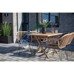 Stół Oviedo 120x80cm tekowy naturalny ( Rozmiar: uniwersalny )