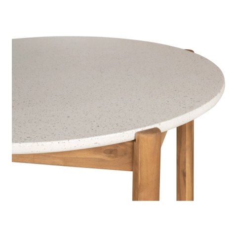 Stół Terracina 120cm akacja/terrazzo ( Rozmiar: uniwersalny )