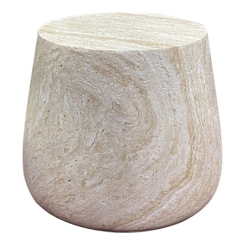 Stolik kawowy Bonn 47cm kamień ( Rozmiar: uniwersalny )