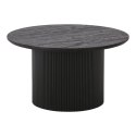 Stolik pomocniczy Boavista 80cm brązowy ciemny ( Rozmiar: uniwersalny )