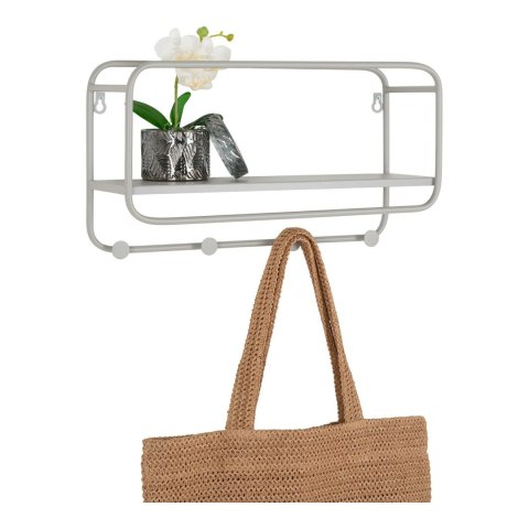 Wieszak/ półka Feira 45x15x25cm szara ( Rozmiar: uniwersalny )