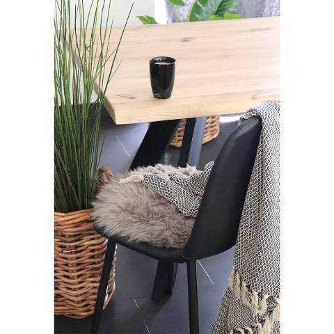 Futerko jagnięce szare 35cm ( Rozmiar: uniwersalny )