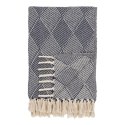 Koc/ pled Izmir 130x180cm niebieski ( Rozmiar: uniwersalny )
