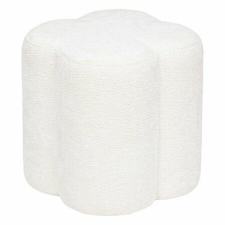 Pufa Lavon biała ( Rozmiar: uniwersalny )