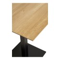Stół Fano 70x70cm naturalny/ czarny ( Rozmiar: uniwersalny )