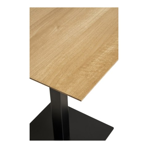 Stół Fano 70x70cm naturalny/ czarny ( Rozmiar: uniwersalny )