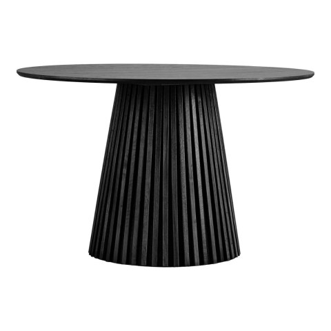 Stół okrągły Osaka 120cm dąb czarny ( Rozmiar: uniwersalny )