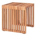 Stolik kawowy Pego 40cm tekowy ( Rozmiar: uniwersalny )