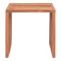 Stolik kawowy Pego 40cm tekowy ( Rozmiar: uniwersalny )