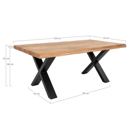Stolik kawowy Toulon 70x120cm dąb olejowany ( Rozmiar: uniwersalny )