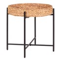 Stolik pomocniczy Naro 50cm naturalny hiacynt ( Rozmiar: uniwersalny )