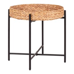 Stolik pomocniczy Naro 50cm naturalny hiacynt ( Rozmiar: uniwersalny )