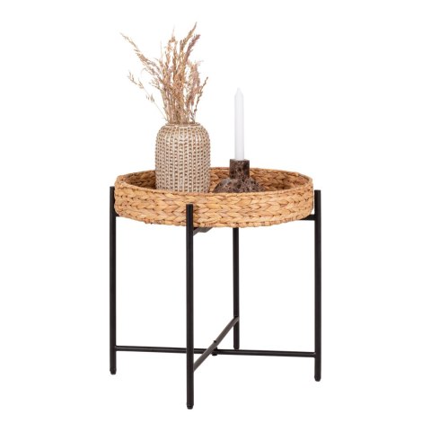 Stolik pomocniczy Naro 50cm naturalny hiacynt ( Rozmiar: uniwersalny )