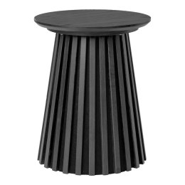 Stolik pomocniczy Osaka 40cm dąb czarny ( Rozmiar: uniwersalny )