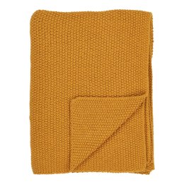 Koc/pled Santos 130x170cm ochra ( Rozmiar: uniwersalny )