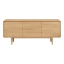 Komoda Darwin dąb naturalny 180x45x75 cm ( Rozmiar: uniwersalny )