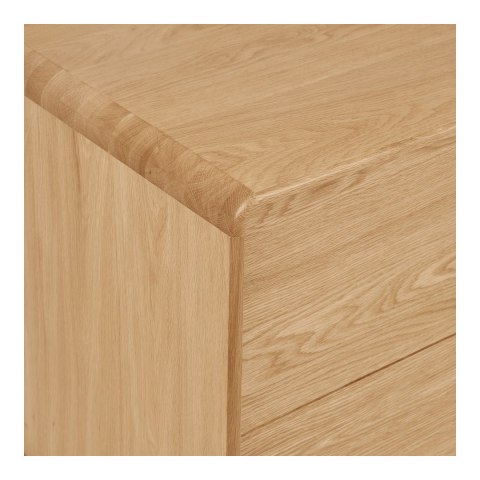 Komoda Darwin dąb naturalny 180x45x75 cm ( Rozmiar: uniwersalny )