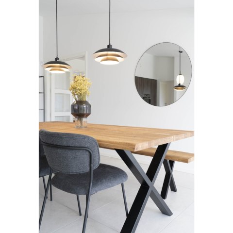 Lustro Jersey okrągłe czarne 80cm ( Rozmiar: uniwersalny )