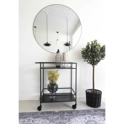 Lustro Jersey okrągłe czarne 80cm ( Rozmiar: uniwersalny )