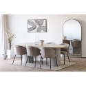 Lustro Madrid 90x180cm czarne ( Rozmiar: uniwersalny )