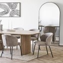 Lustro Madrid 90x180cm czarne ( Rozmiar: uniwersalny )