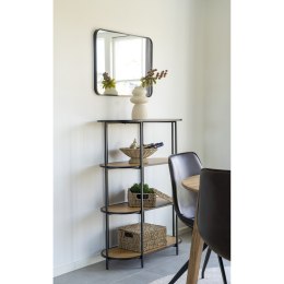 Lustro Madrid prostokąt 50x70cm czarne ( Rozmiar: uniwersalny )