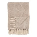 Narzuta/ koc Bursa 130x180cm taupe ( Rozmiar: uniwersalny )