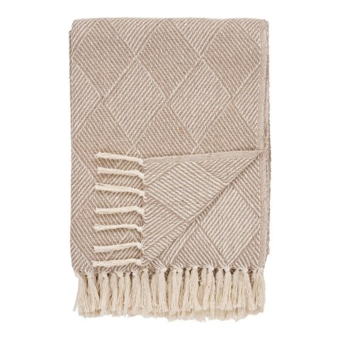 Narzuta/ koc Bursa 130x180cm taupe ( Rozmiar: uniwersalny )