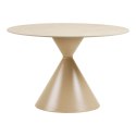 Stół Annecy blat ceramiczny/stal, trawertyn/piaskowy 120 cm ( Rozmiar: uniwersalny )