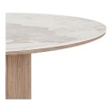 Stół Athens blat ceramiczny, biały/brązowy 120 cm ( Rozmiar: uniwersalny )