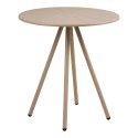 Stół Barletta Bistro okrągły taupe 70cm ( Rozmiar: uniwersalny )