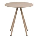 Stół Barletta Bistro okrągły taupe 70cm ( Rozmiar: uniwersalny )