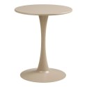 Stół Meira okrągły 60cm taupe ( Rozmiar: uniwersalny )