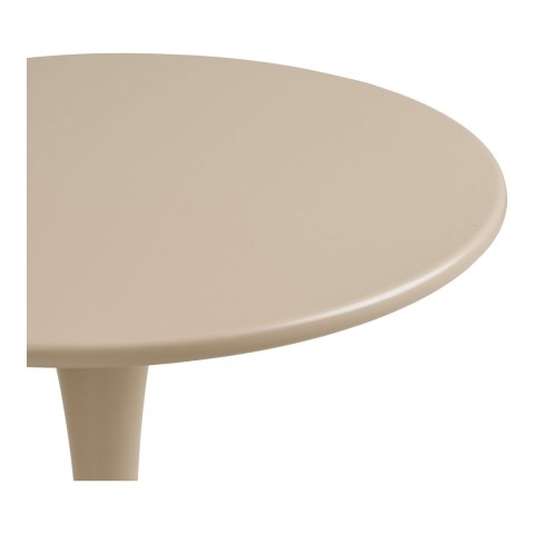 Stół Meira okrągły 60cm taupe ( Rozmiar: uniwersalny )
