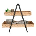 Taca Alfaro dwupoziomowa hiacynt/ czarna ( Rozmiar: uniwersalny )