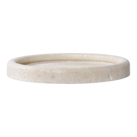 Taca okragła 25,5cm trawertyn ( Rozmiar: uniwersalny )