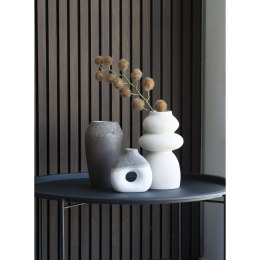 Wazon ceramiczny beżowy 3 kamienie 26,5cm ( Rozmiar: uniwersalny )