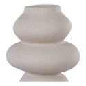 Wazon ceramiczny beżowy 3 kamienie 26,5cm ( Rozmiar: uniwersalny )