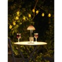 Girlanda LED Carlisle polirattan/metal, naturalny/czarny ( Rozmiar: uniwersalny )
