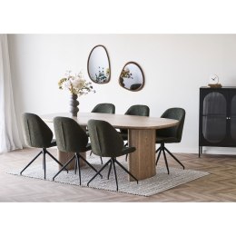 Lustro Luxon imitacja drewna 38,5x64,5 cm ( Rozmiar: uniwersalny )