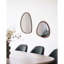 Lustro Luxon imitacja drewna 38,5x64,5 cm ( Rozmiar: uniwersalny )