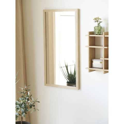 Lustro ścienne Scottsdale naturalne 45x75 cm ( Rozmiar: uniwersalny )