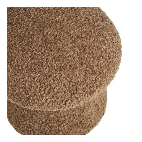 Pufa Enna teddy brązowa ( Rozmiar: uniwersalny )