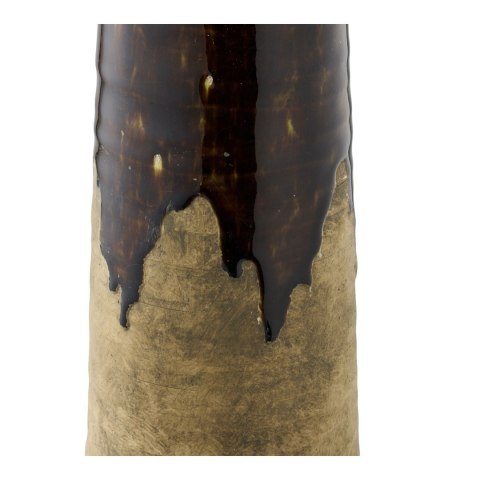 Wazon Cali ceramiczny, brązowy 12,5x48 cm ( Rozmiar: uniwersalny )
