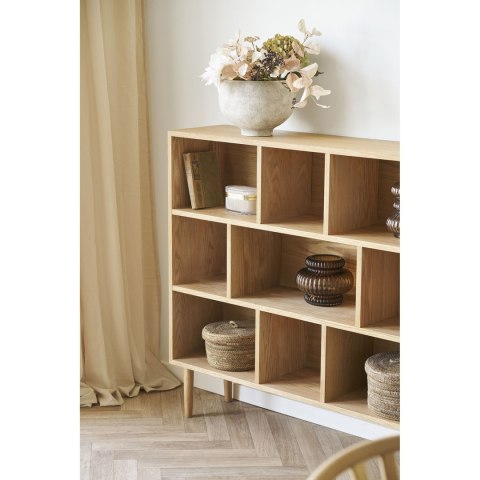 Wazon Flow szkło dmuchane dymiony brąz 20 x 16 cm ( Rozmiar: uniwersalny )