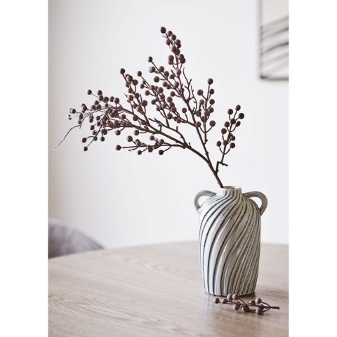 Wazon Foma ceramiczny, niebieski 15,5x14x22 cm ( Rozmiar: uniwersalny )