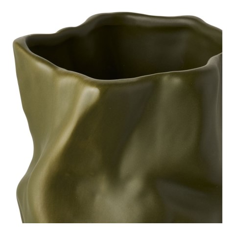 Wazon Natu ceramiczny, zielony 15x25,5 cm ( Rozmiar: uniwersalny )